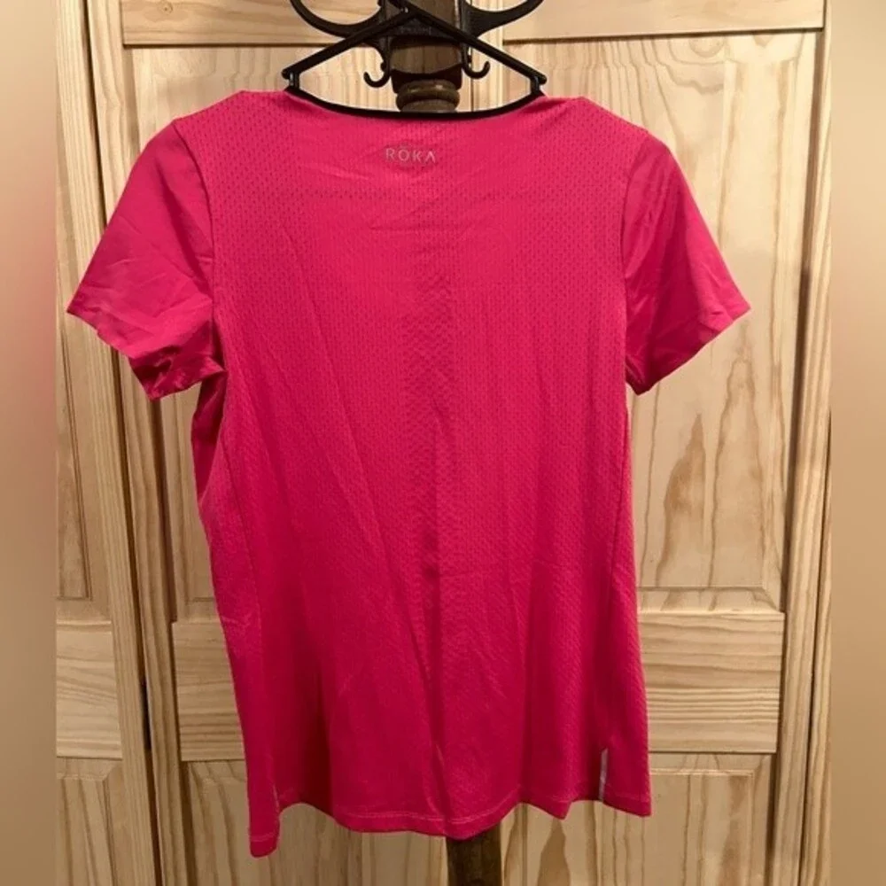 Roka Active Triathalon Tee Hot Pink Size Medium